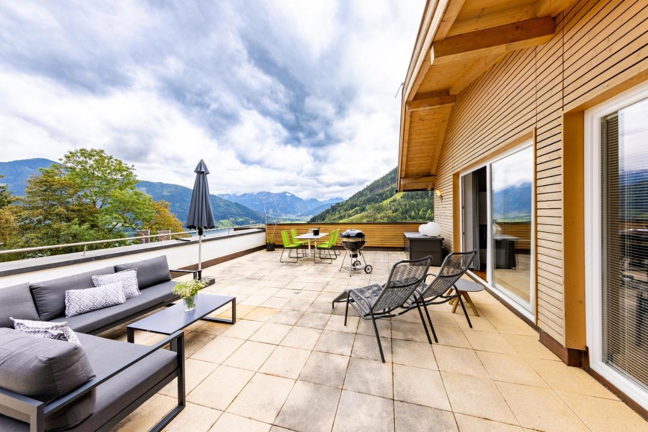Der Sonnberg Alpinlodges - Apartments Mit Seeblick, Privater Sauna Und Self Check-In Zell am See Exterior photo