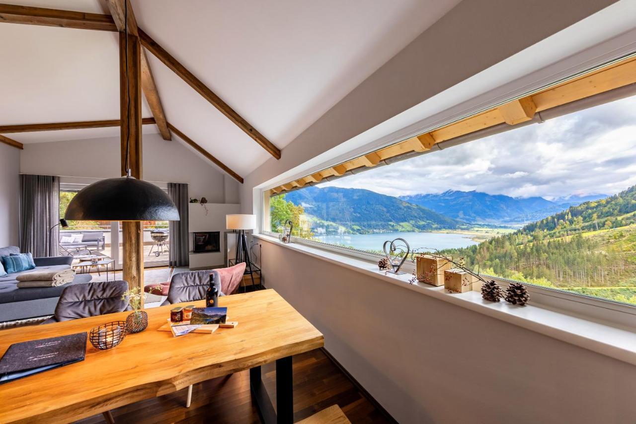 Der Sonnberg Alpinlodges - Apartments Mit Seeblick, Privater Sauna Und Self Check-In Zell am See Exterior photo