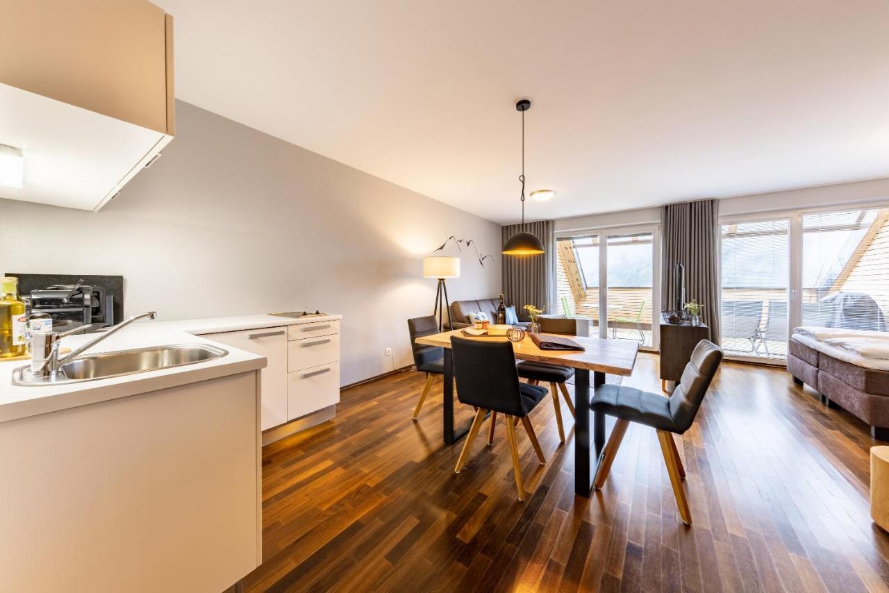 Der Sonnberg Alpinlodges - Apartments Mit Seeblick, Privater Sauna Und Self Check-In Zell am See Exterior photo